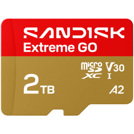 SanDisk SDSQXGN-2T00-GN6MN - karta pamięci 2TB, Extreme GO microSD UHS-I
